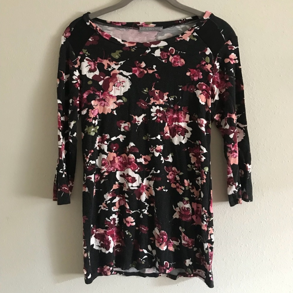 Floral fitted blouse